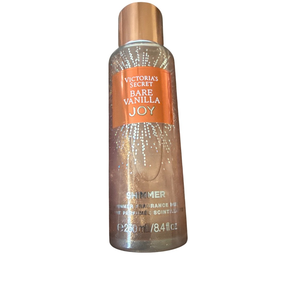 Victoria's Secret Bare Vanilla Joy Shimmer Fragrance Mist 8.4oz Holiday Spray